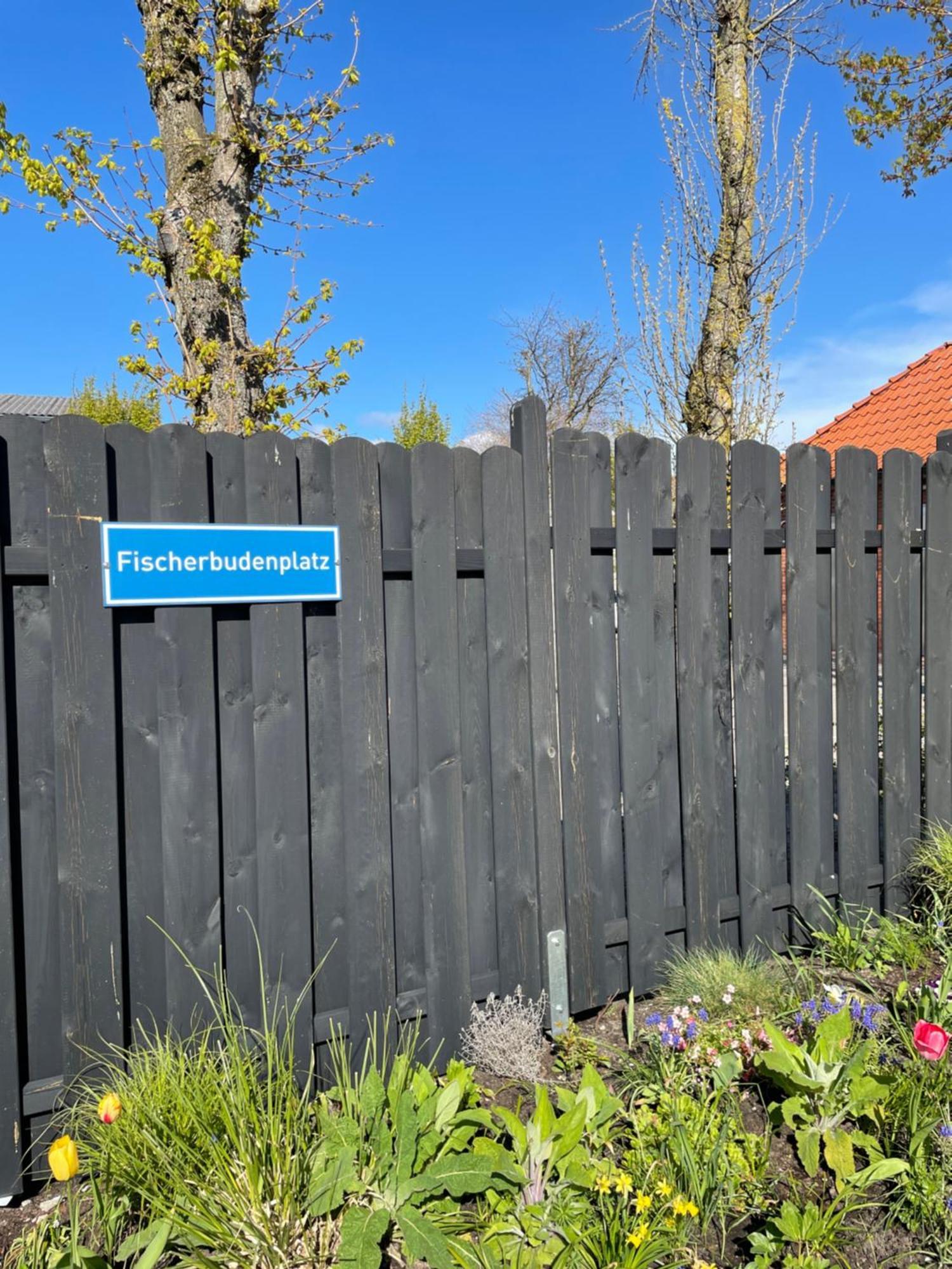 Fischerbude Busum Bagian luar foto